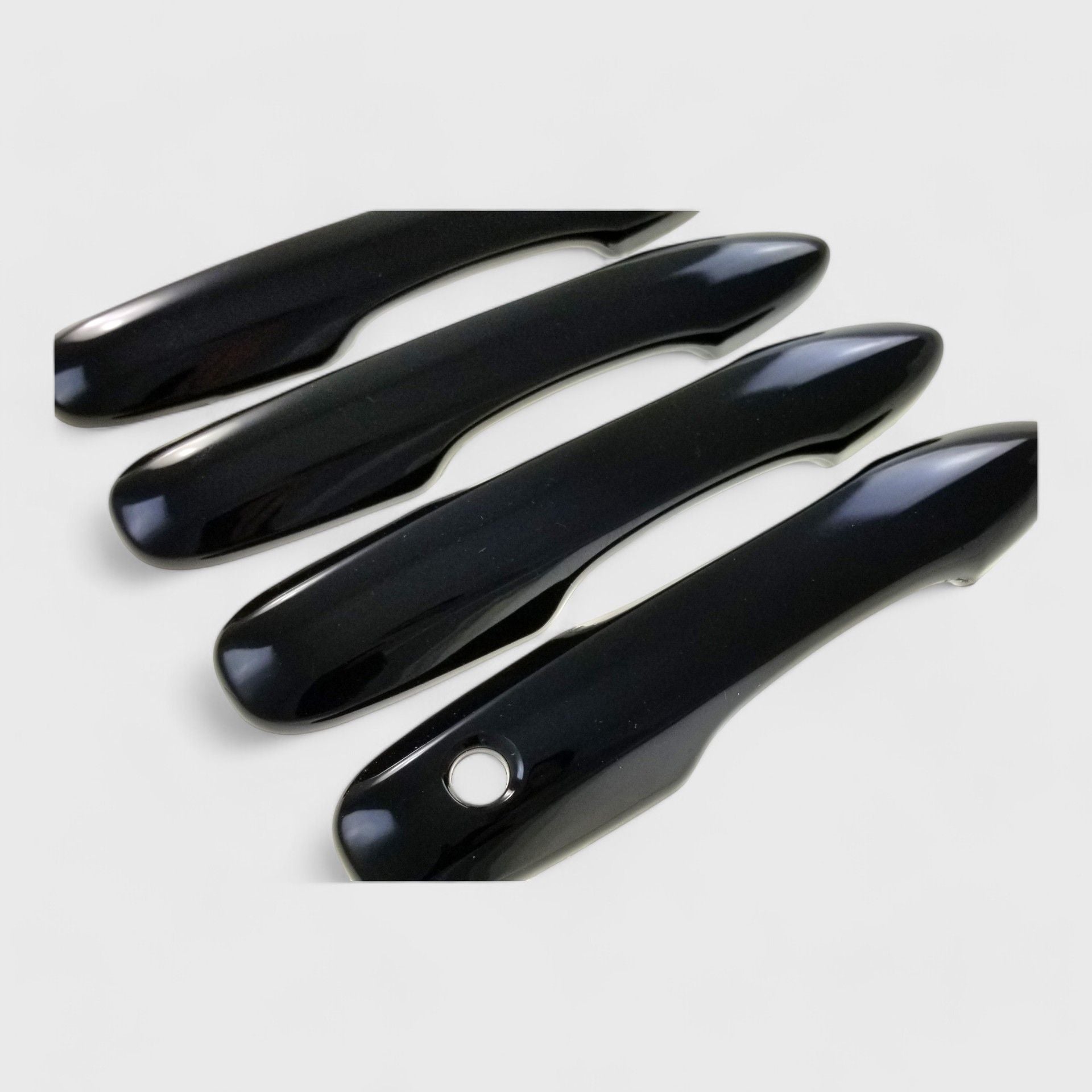 Gloss Black Chrome Delete Door Handle Cover with Keyless Sensors - DH6284BLK - Perfect for Car Customization & Enhanced Vehicle Style