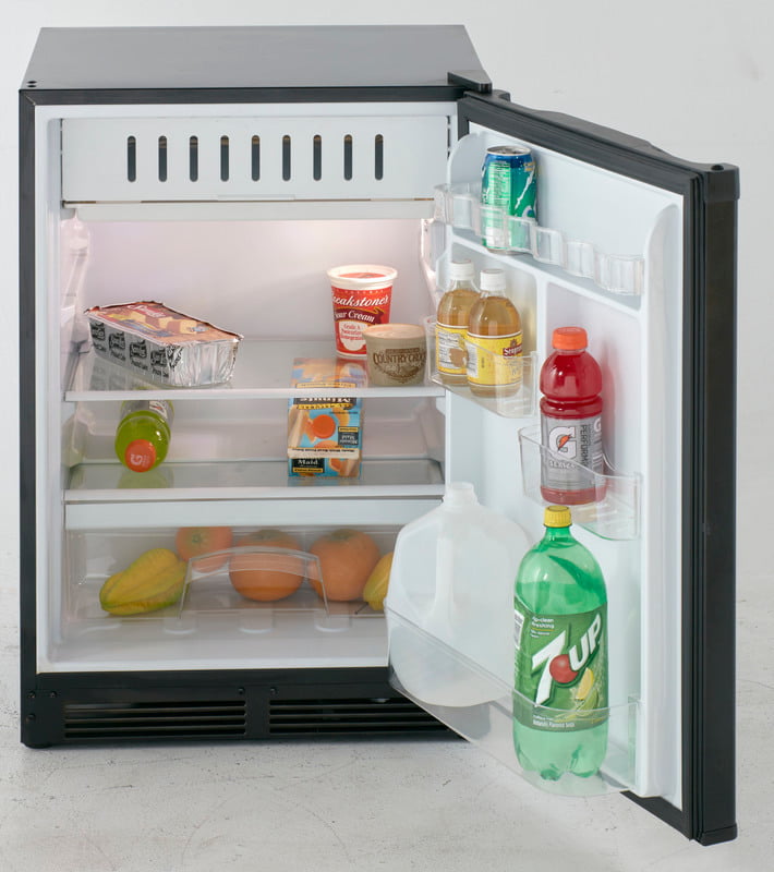 Avanti RM52T1BB 5.2 Cu. Ft. Compact Refrigerator - Energy Efficient Mini Fridge for Dorm, Office, Kitchen & Small Spaces - Perfect for Beverages, Snacks & Meal Prep