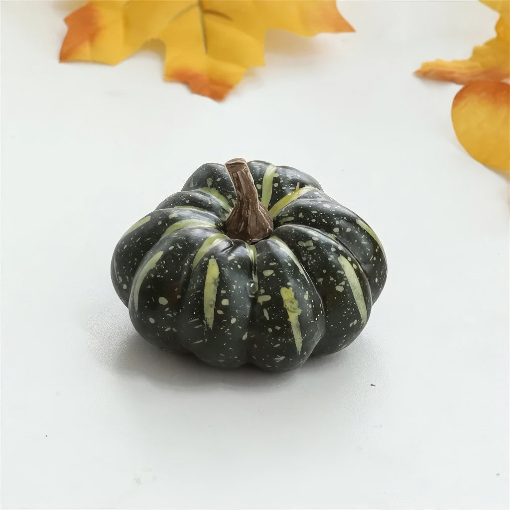 Mini Pumpkins Fall Decor Set - Handcrafted Autumn Pumpkin Decorations for Home, Thanksgiving, Halloween & Seasonal Table Centerpieces