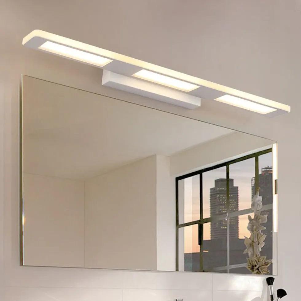 Modern Linear LED Bathroom Wall Lights - Waterproof Vanity Mirror Lighting for Bathroom, Bedroom & Dressing Room - Perfect for Makeup, Shaving & Ambient Lighting