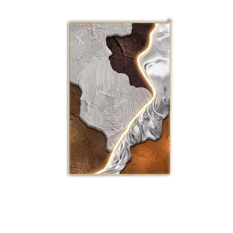 Abstract Art Wall Lamp - Modern LED Lighting for Living Room & Bedroom Decor | Energy-Efficient & Stylish Home Accent