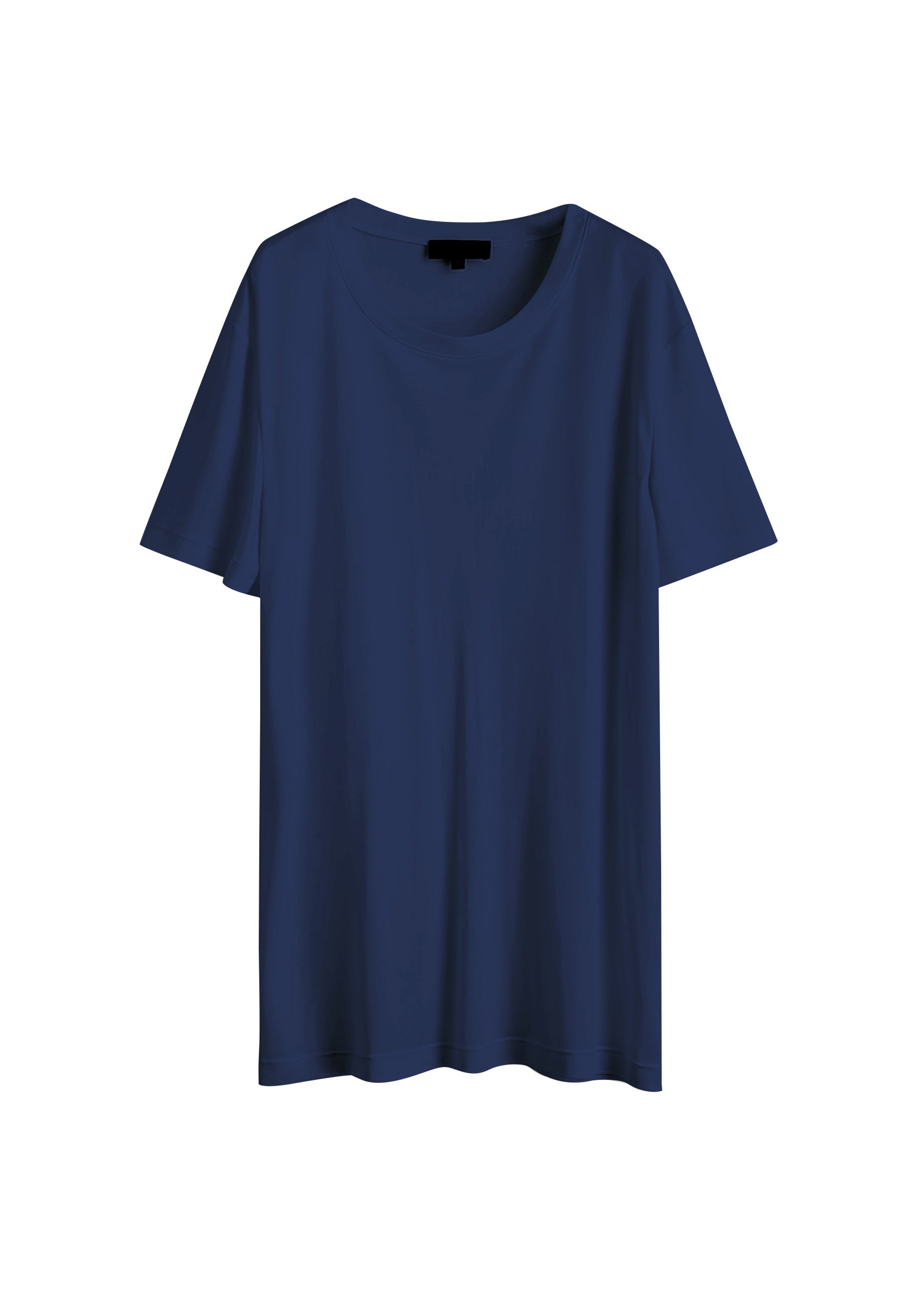 Premium Men's Classic Crew Neck Silk T-Shirt - Soft, Breathable & Comfortable for Casual Wear, Office & Travel