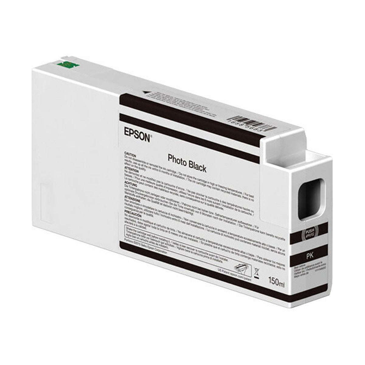 Epson T54V100 P6000 P7000 P8000 P9000 Ultrachrome HD Ink Cartridge 150ml Photo Black - High-Quality Ink for Professional Photo Printing and Graphic Design