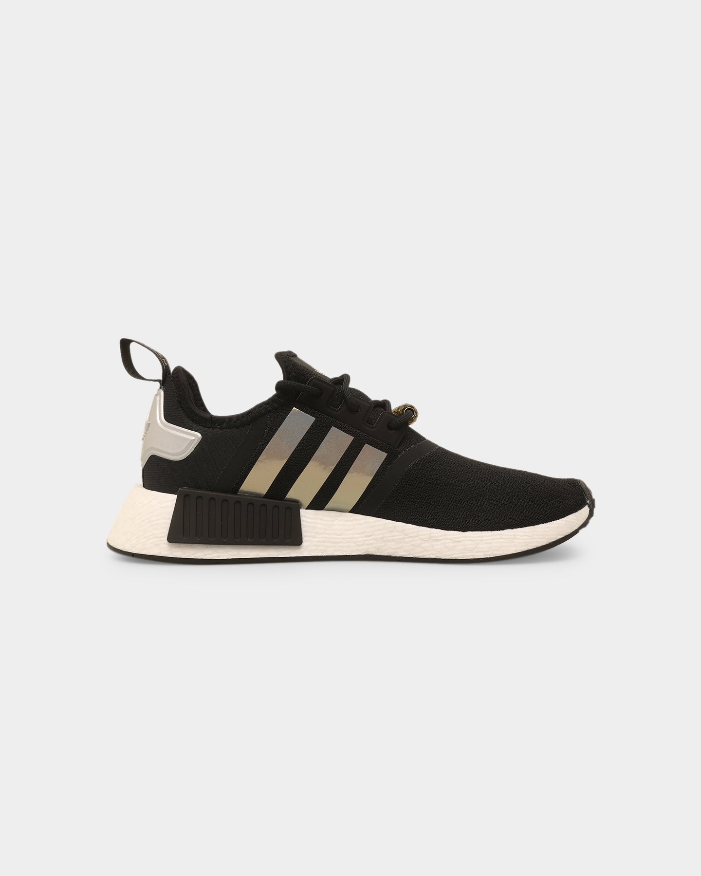 Adidas Women's NMD_R1 Running Shoes - Core Black/Gold - Lightweight Comfort Sneakers for Women's Workout, Gym & Casual Wear