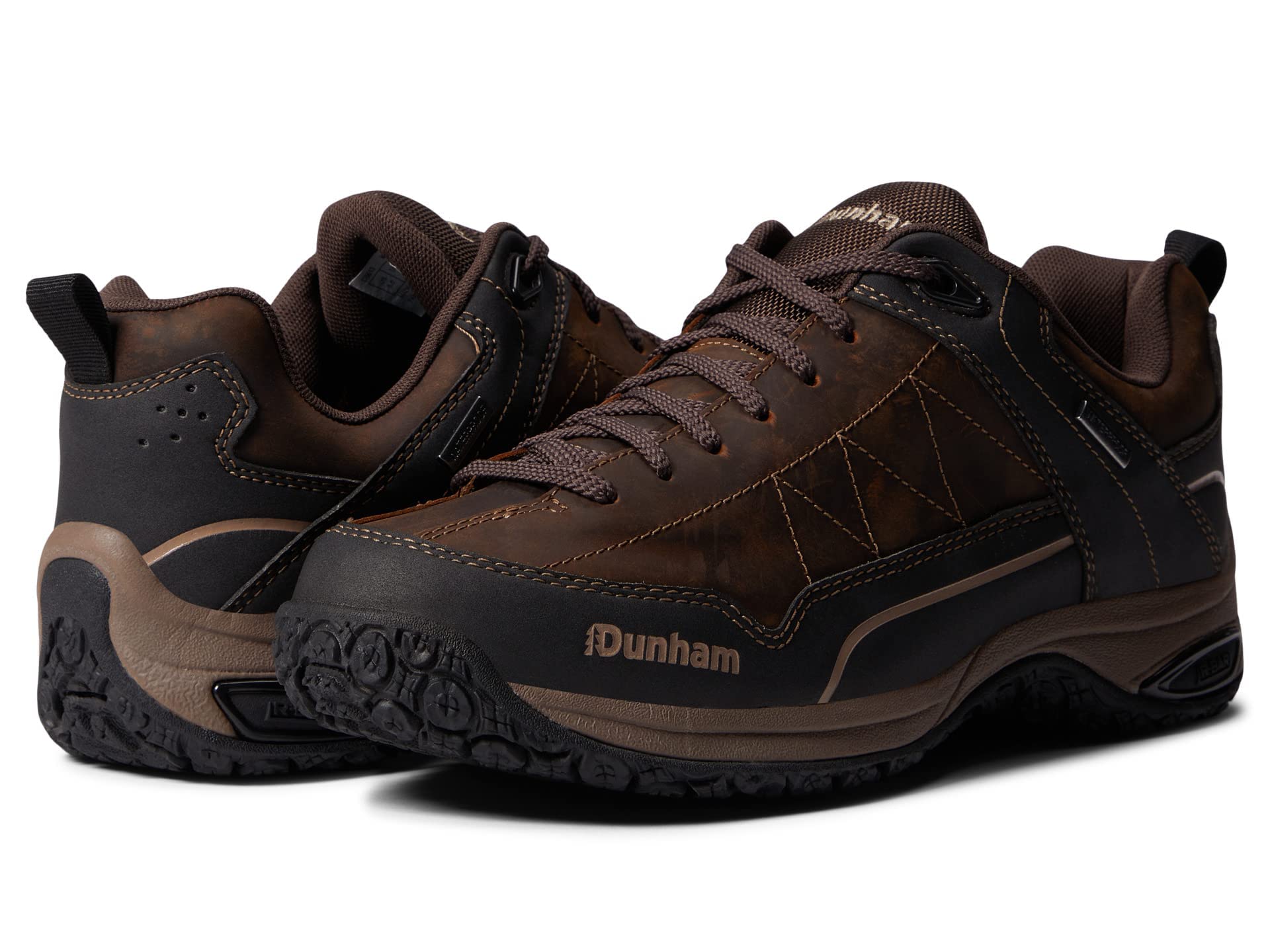 Dunham Men's Slip-Resistant Work Sneakers - Comfortable Safety Shoes for Construction, Warehouse & Outdoor Work - Non-Slip, Durable & Lightweight Work Boots Alternative