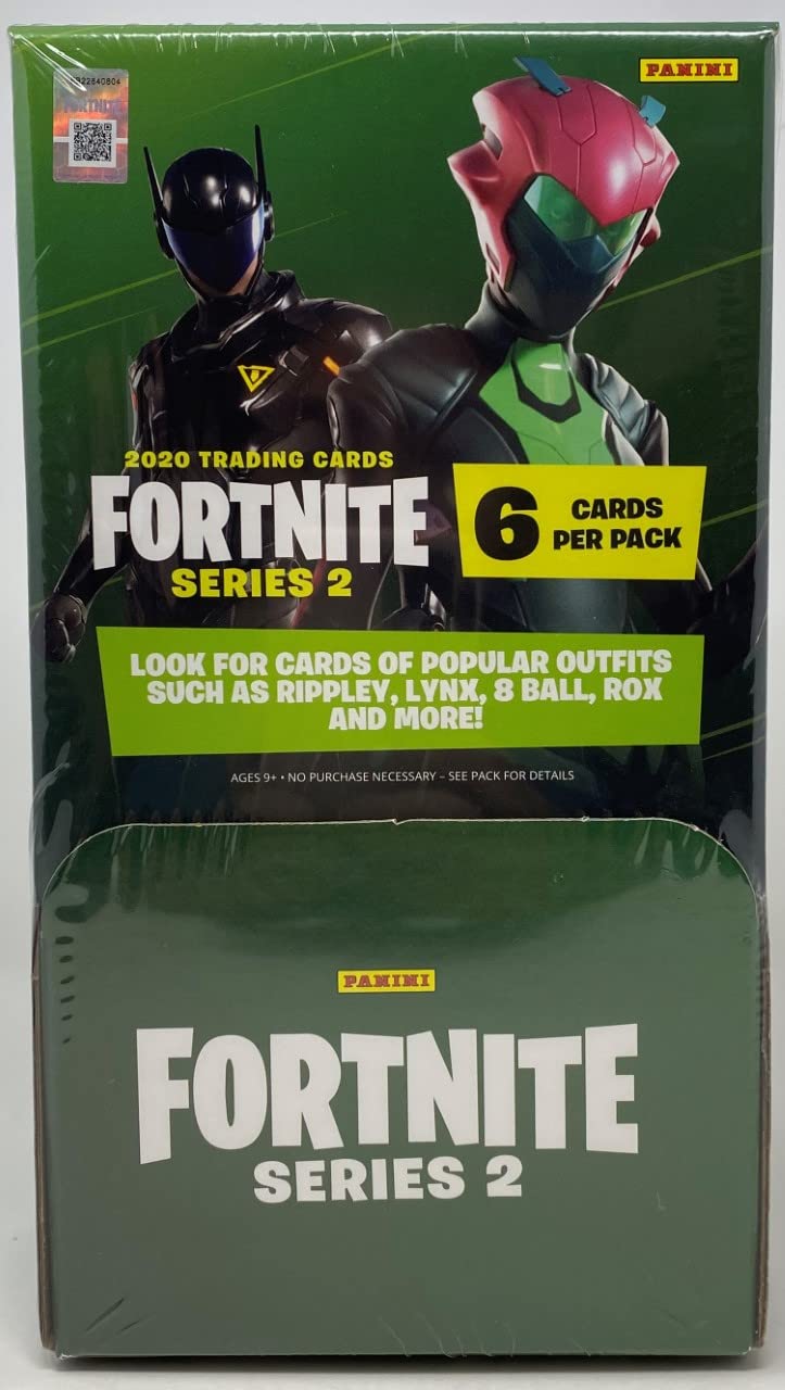 Fortnite Series 2 Trading Cards 36-Pack Retail Box (2020) - Superior Sports Investments | Collectible Trading Cards for Gamers & Fans