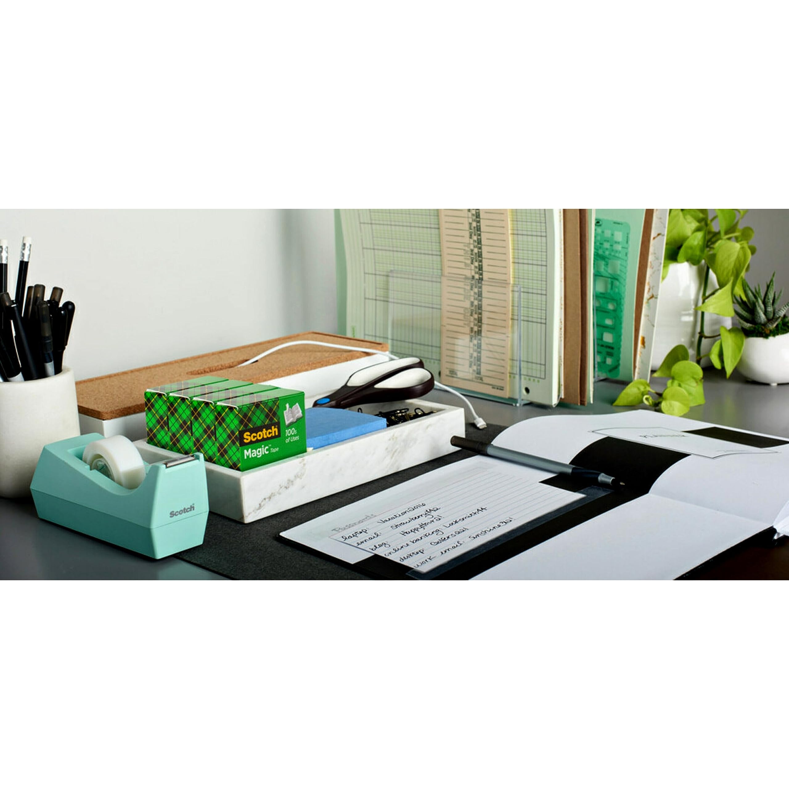 Scotch Magic Tape - Invisible Adhesive for Home Office & School Supplies, 3 Rolls - Perfect for Document Repair, Gift Wrapping & Classroom Projects