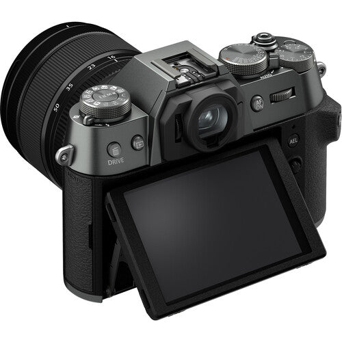 FUJIFILM X-T50 Mirrorless Digital Camera with XF16-50mm F2.8-4.8 R LM WR Lens Kit - Charcoal Silver | Perfect for Travel Photography & Street Shooting