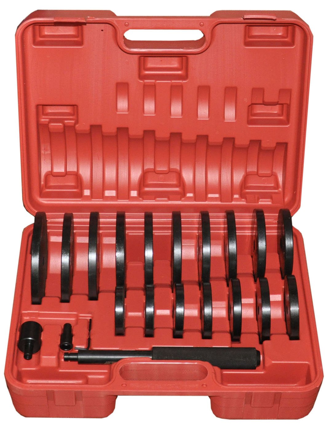 19-Piece Jumbo Large Bearing Bushing Seal Disc Driver Tool Set (2-3/4