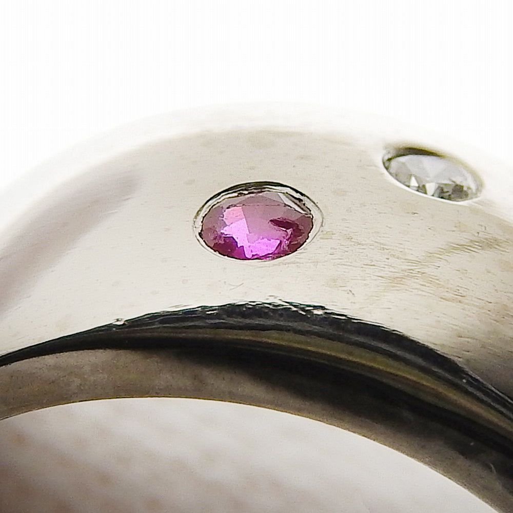 18K Ruby and Diamond Ring - 0.345ct Ruby with 0.269ct & 0.143ct Diamonds | Elegant Engagement, Wedding, Anniversary Jewelry Gift for Women