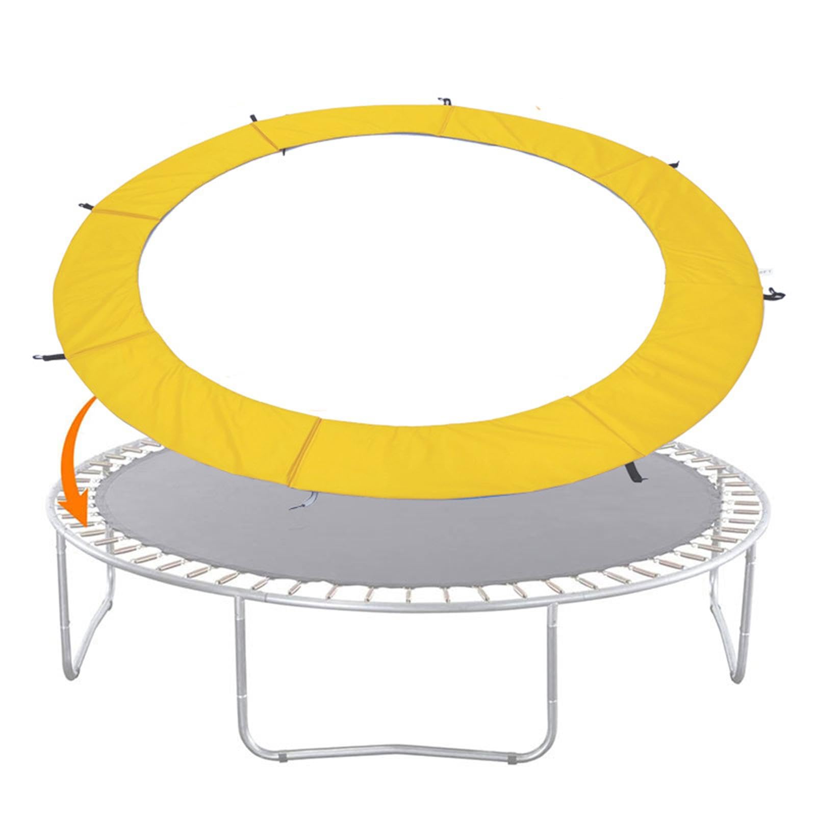 Waterproof Trampoline Pad Cover - Heavy Duty Jumping Bed Mat for Round Frames, Indoor/Outdoor Use - Perfect for Backyard Play, Gym Training & Kids Safety