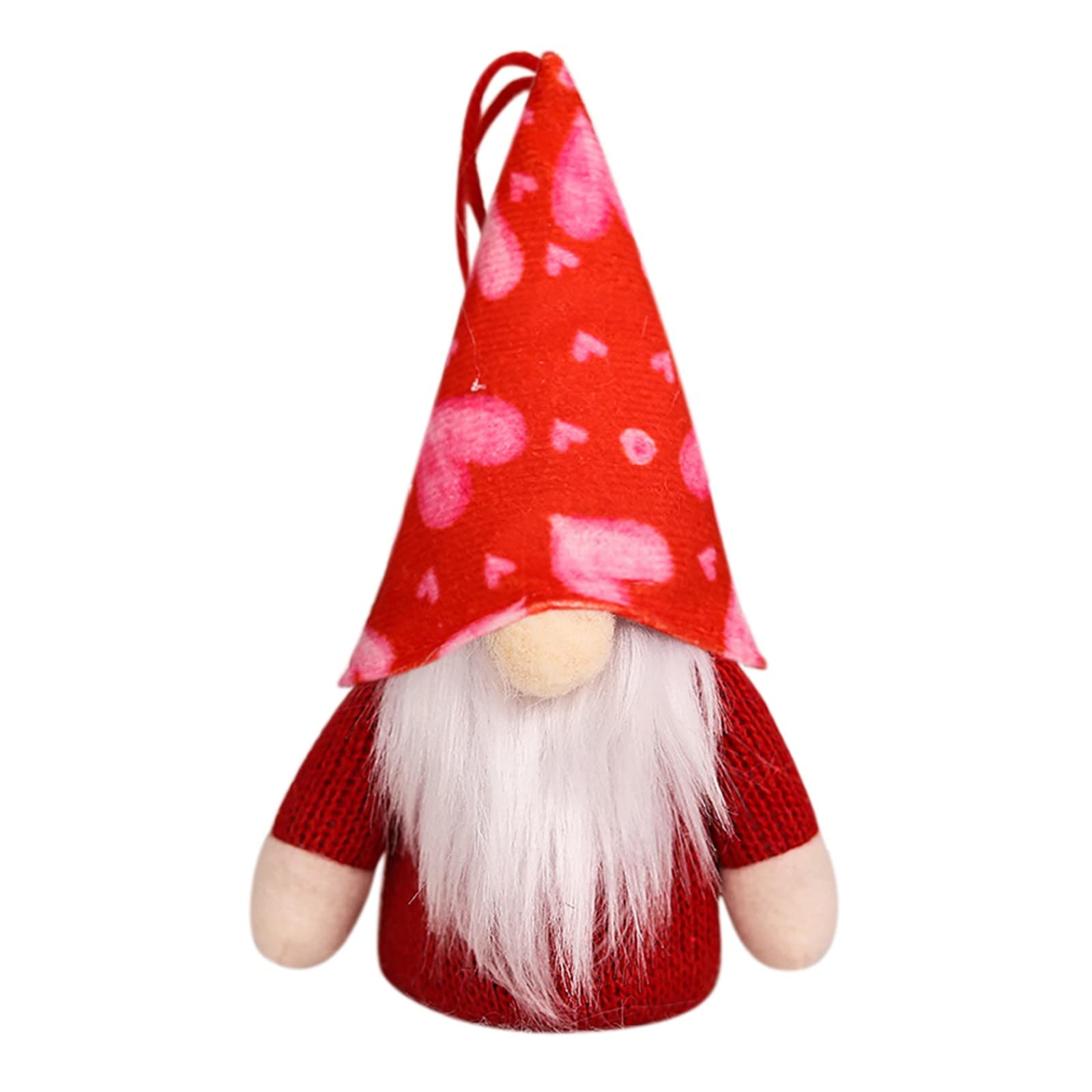 Valentine's Pink Dwarf Doll - Christmas Ornament & Home Decor for Tree & Gifts