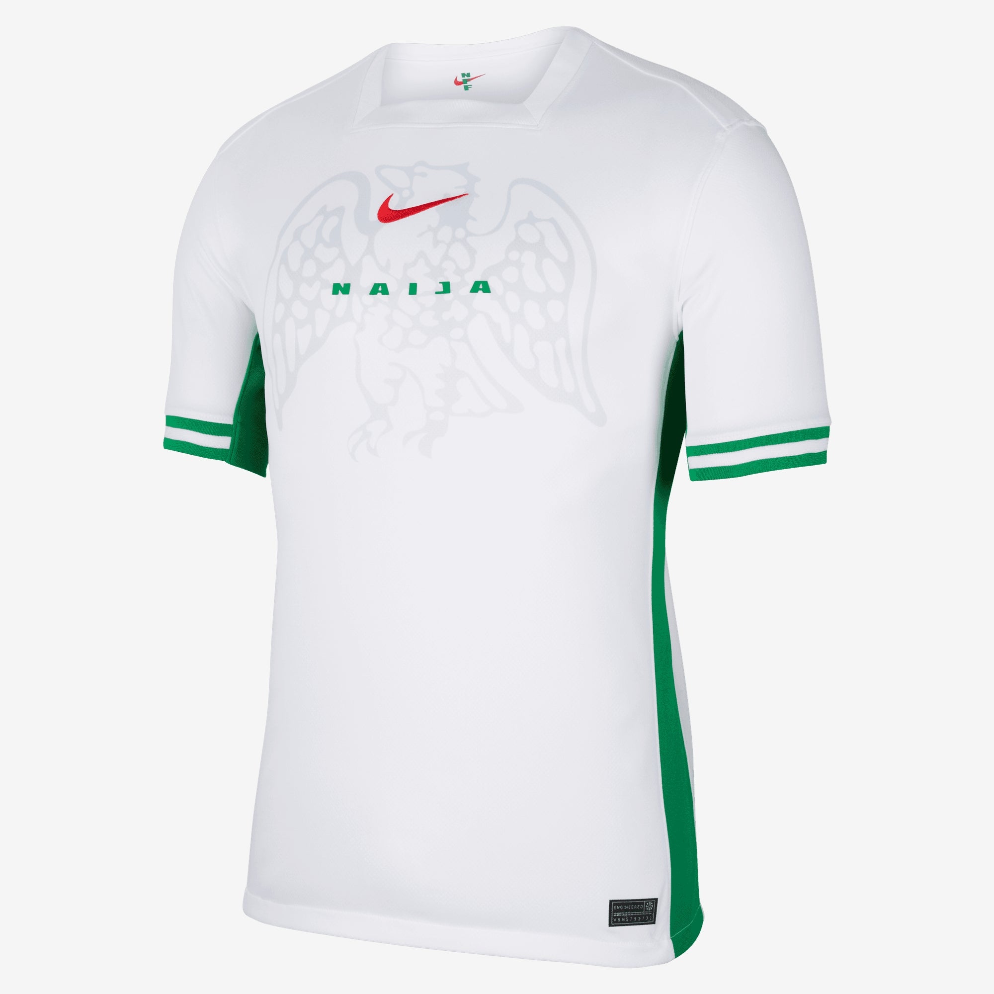 Nike Nigeria 2024 Stadium Home Jersey - Authentic Football Soccer Shirt for Men - Perfect for Match Day, Training & Fan Support