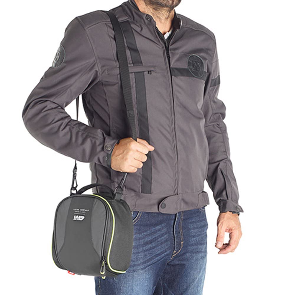 GIVI EA144 5L Motorcycle Tank Bag - Waterproof & Durable for Harley, BMW, Honda - Perfect for Commuting & Adventure Riding