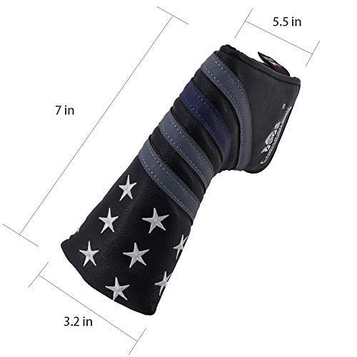 Custom Golf Putter Headcover - Magnetic Closure for Scotty Cameron & Odyssey | Personalized Name Option | Perfect for Course & Practice