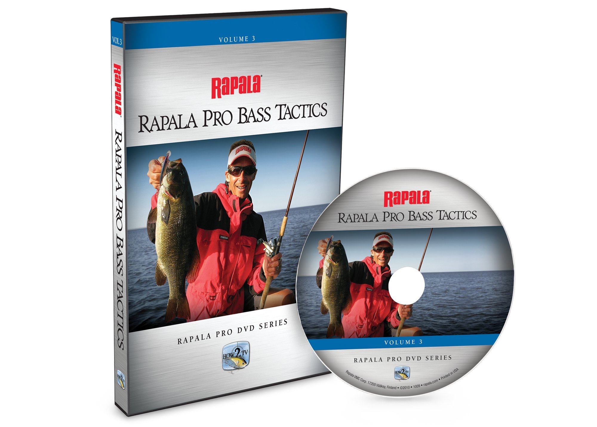 Rapala Pro Bass Tactics DVD #3 - Expert Bass Fishing Techniques & Strategies | Learn Advanced Bass Fishing for Tournaments & Recreational Angling