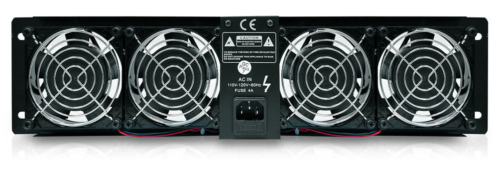 Rack Mount Cooling Fan with LCD Display - High Performance Server Cooling Solution for Data Centers & IT Equipment