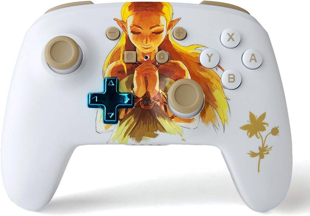 PowerA Nintendo Switch Wireless Controller - Princess Zelda Edition | Enhanced Gaming Experience for Zelda Fans | Perfect for Home, Travel & Multiplayer Gaming