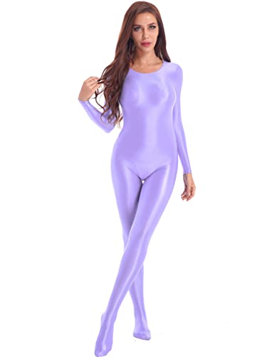Round Neck Light Purple