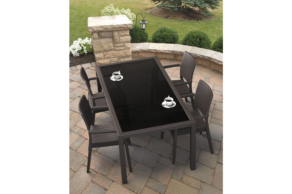 Hospitality Plus Ibiza Lounge Cafe Chair - Stackable Armchair for Restaurants, Cafes & Outdoor Seating