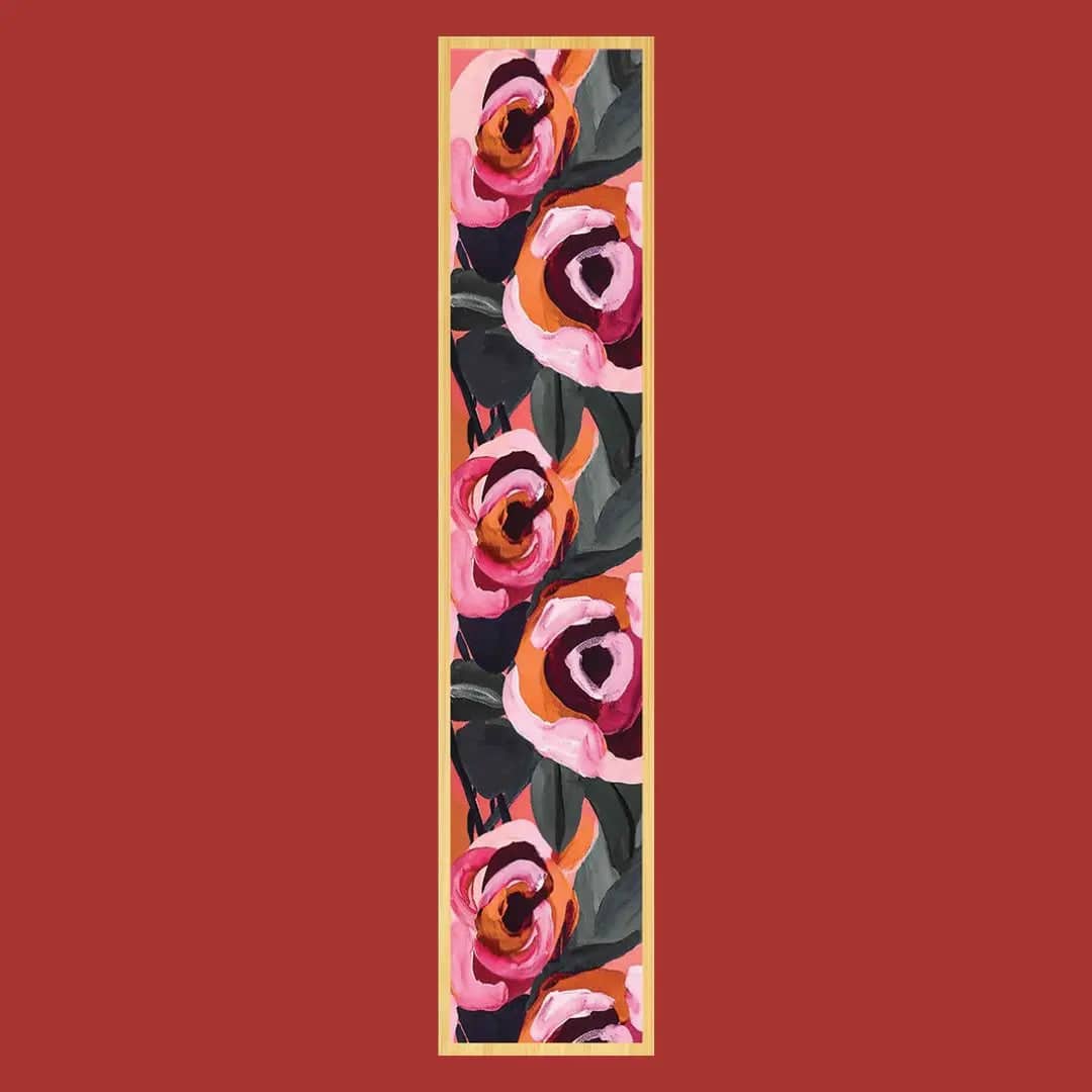 Vintage Roses Australian Wooden Bookmark - Handcrafted Floral Bookmark for Women, Perfect Gift for Book Lovers - Ideal for Reading, Journaling, and Book Club Accessories