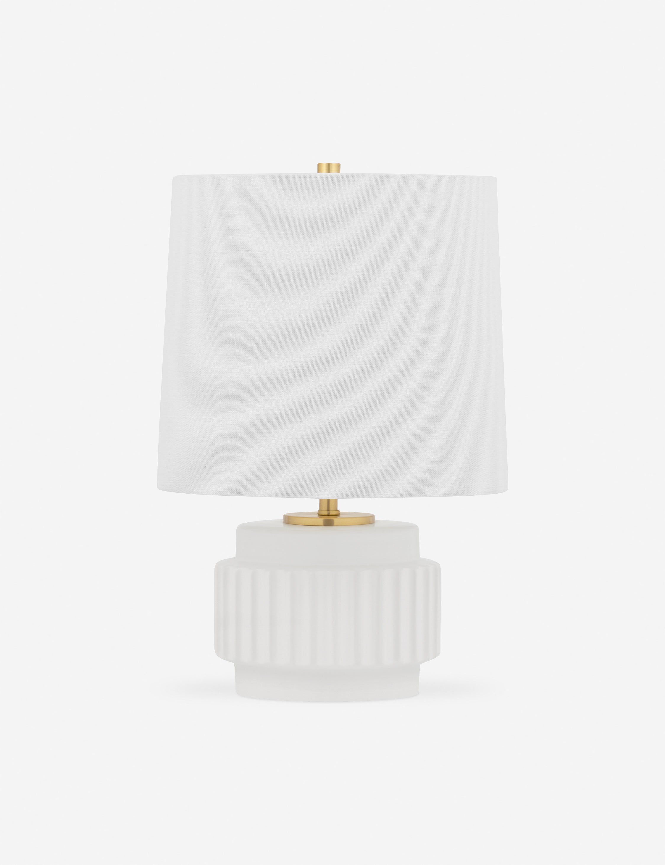 Modern Atharv Table Lamp - Stylish LED Nightstand Light for Bedroom, Living Room & Office - Adjustable Brightness & Warm White Light for Reading, Working & Relaxing