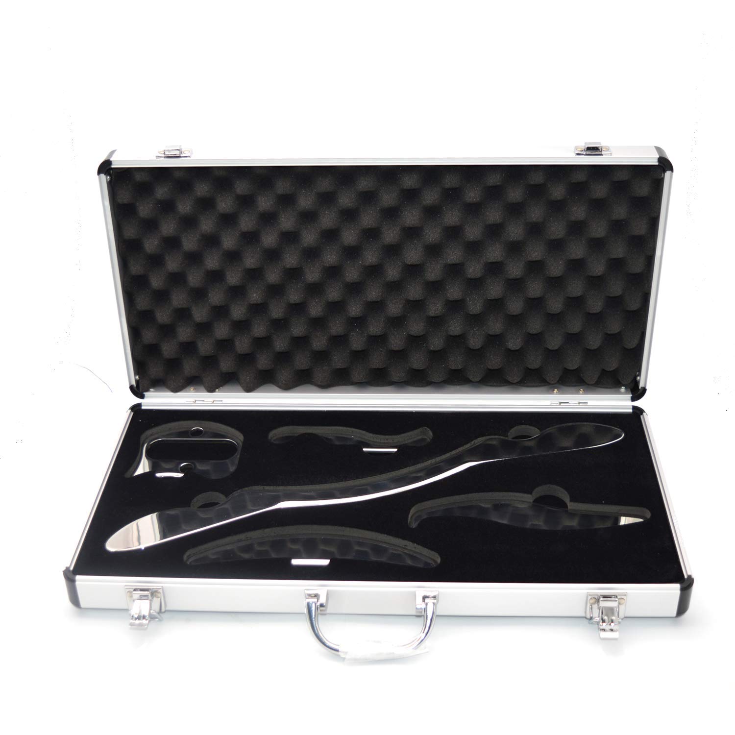 RODEREK 5pcs Stainless Steel Gua Sha Tools - IASTM Therapy for Myofascial Release & Soft Tissue Mobilization