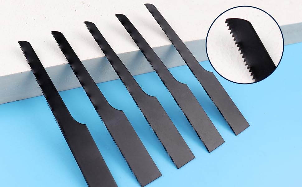 10-Pack 32T Reciprocating Saw Blades for Metal, Wood, Rubber Cutting - Heavy Duty Hacksaw Blades for DIY, Construction & Home Improvement Projects