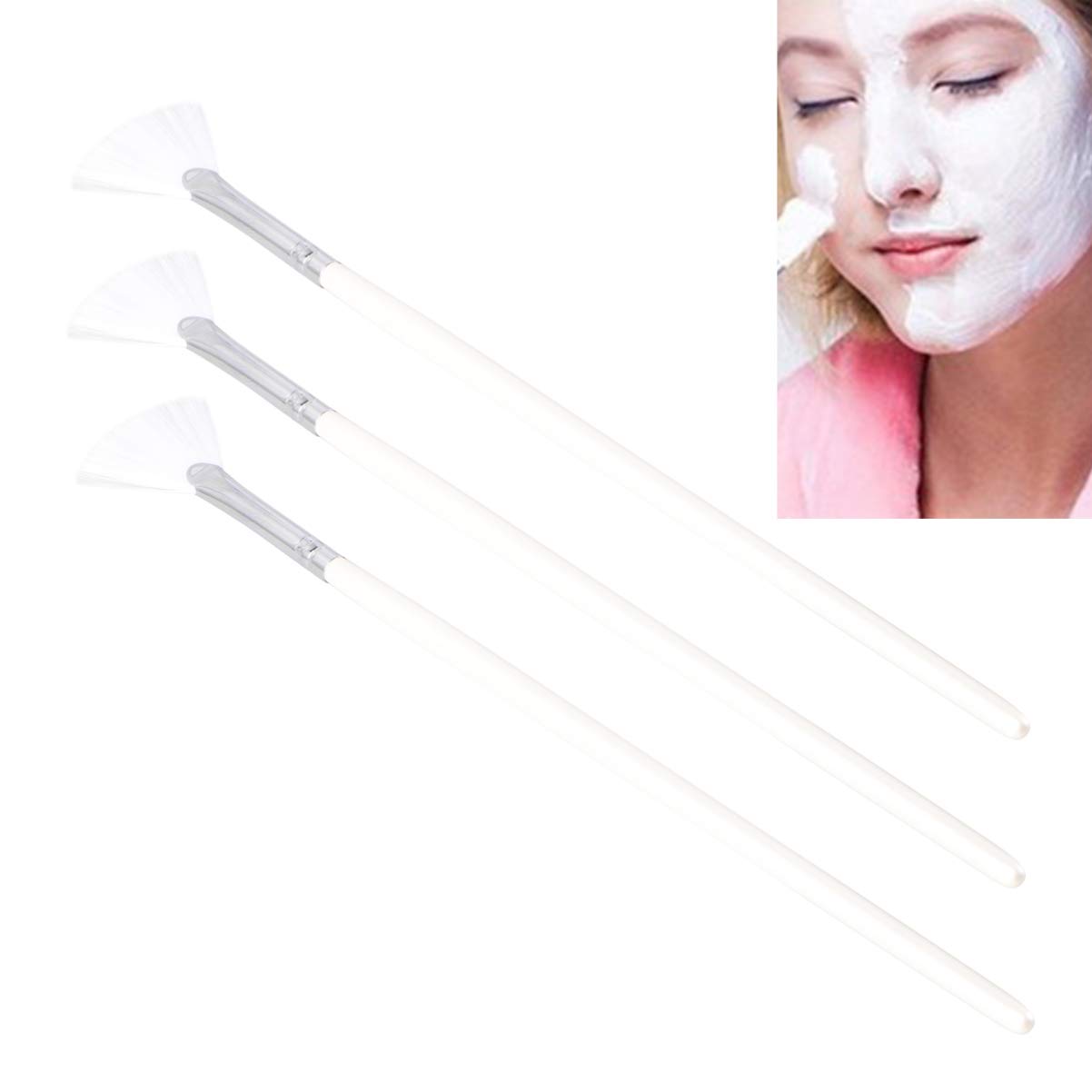 6pcs Soft Facial Fan for Makeup & Chemical Peels - Beauty Tools for Skincare
