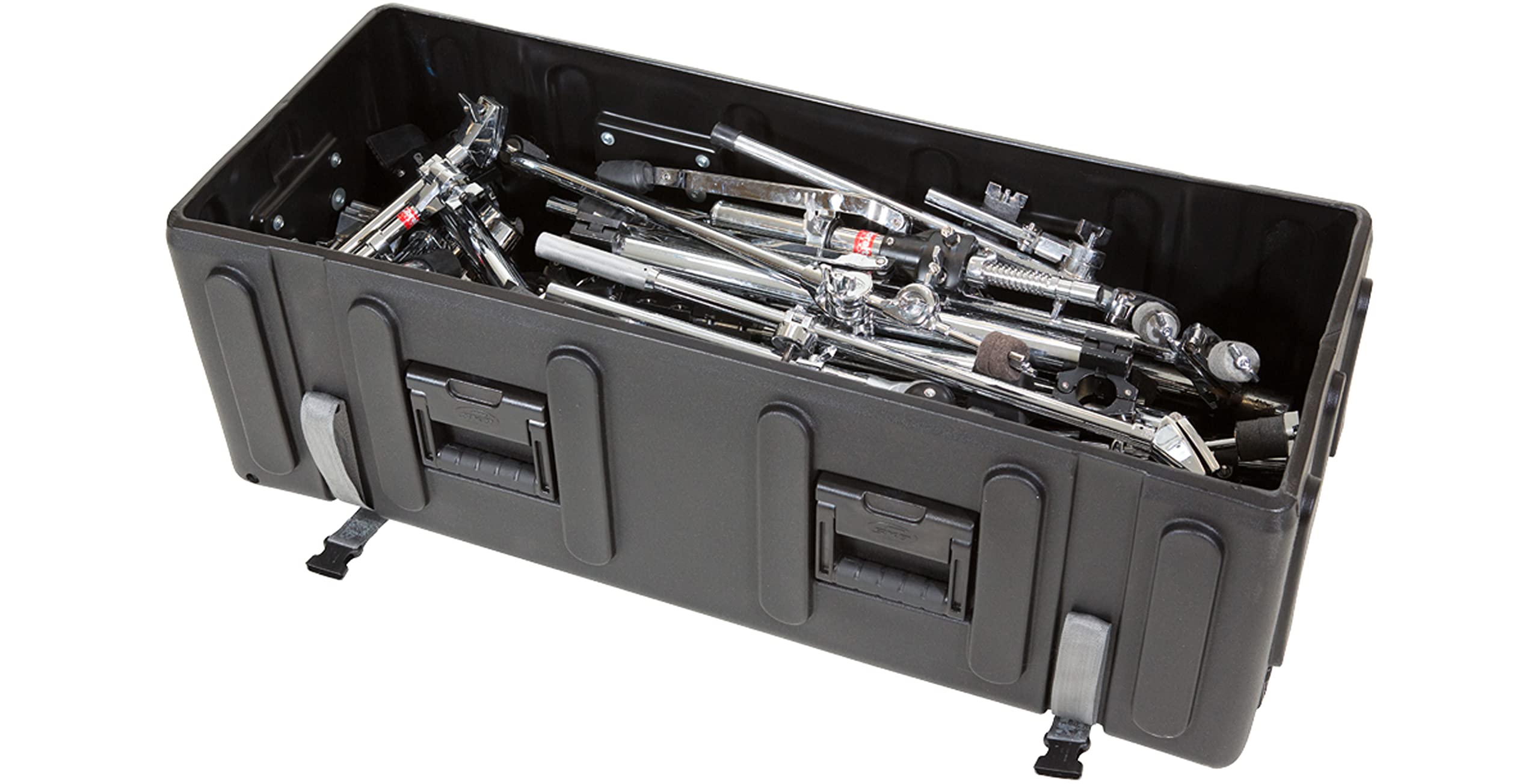 SKB-DH4216W Large Rolling Drum Hardware Case - Heavy-Duty Wheeled Drum Case for Musicians & Road Crew | Perfect for Touring, Gig Transport & Studio Storage