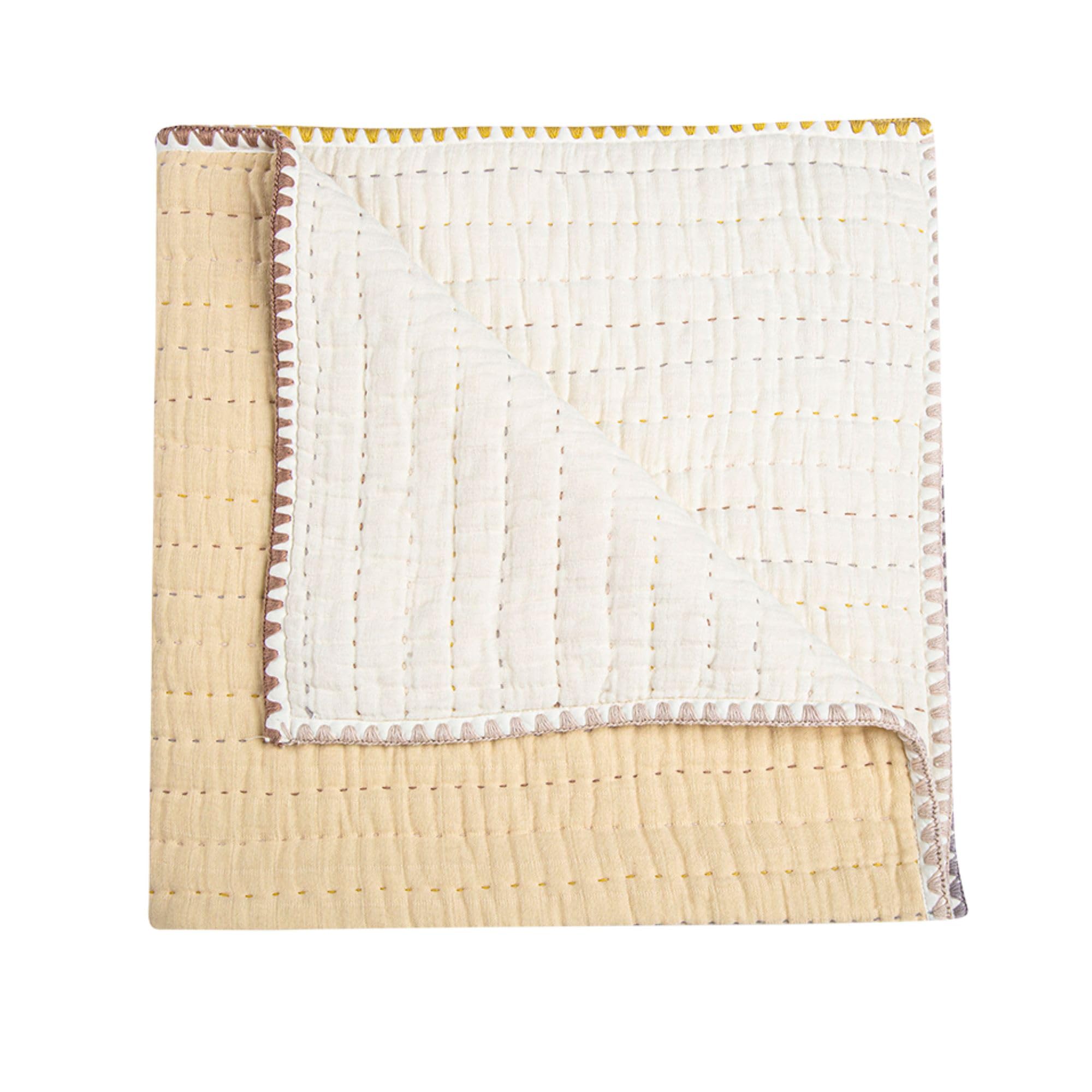 Soft Cotton Crane Baby Blanket - 36