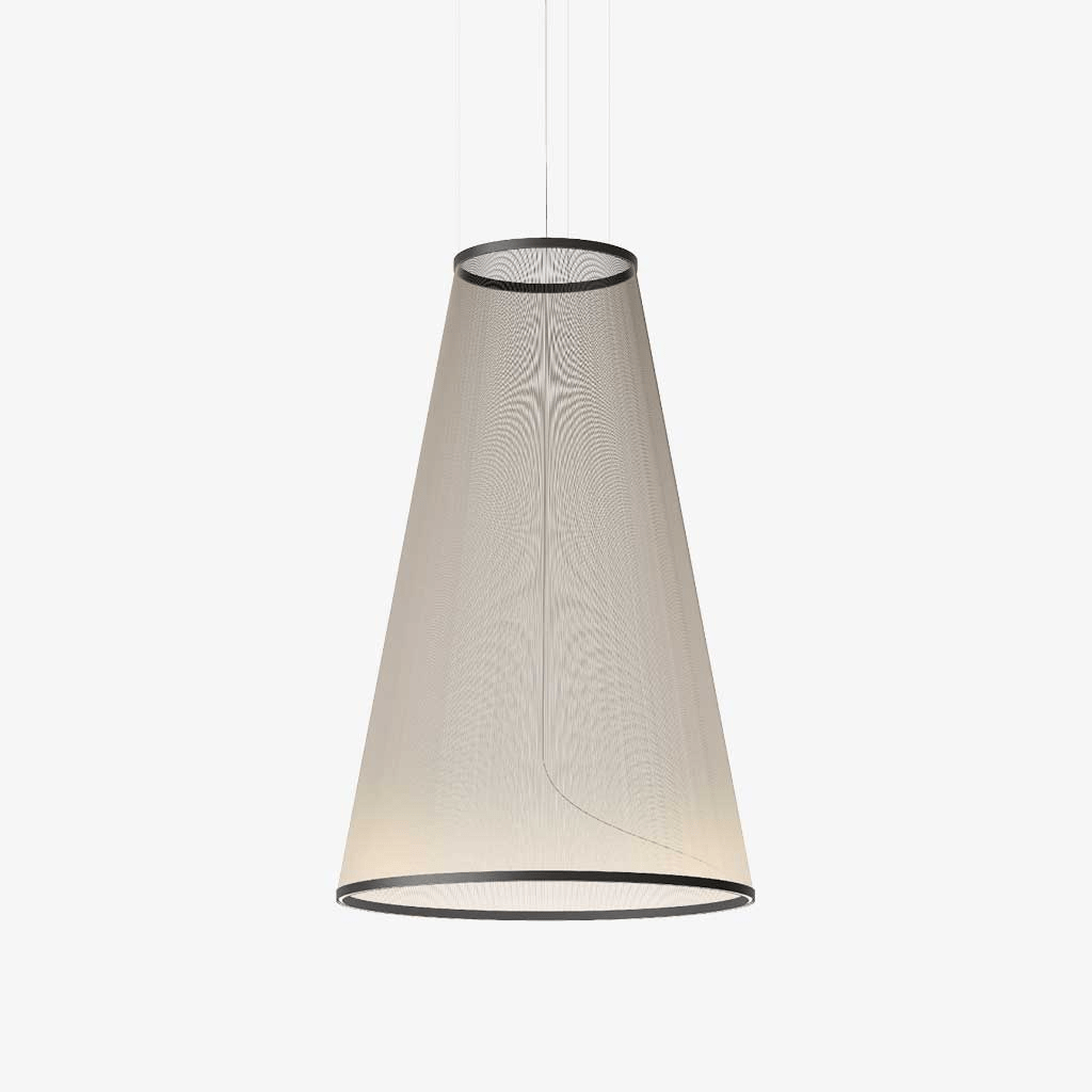 Aeris Modern Mesh Pendant Light - Sleek Hanging Fixture for Kitchen Island, Dining Room & Bedroom Lighting Decor