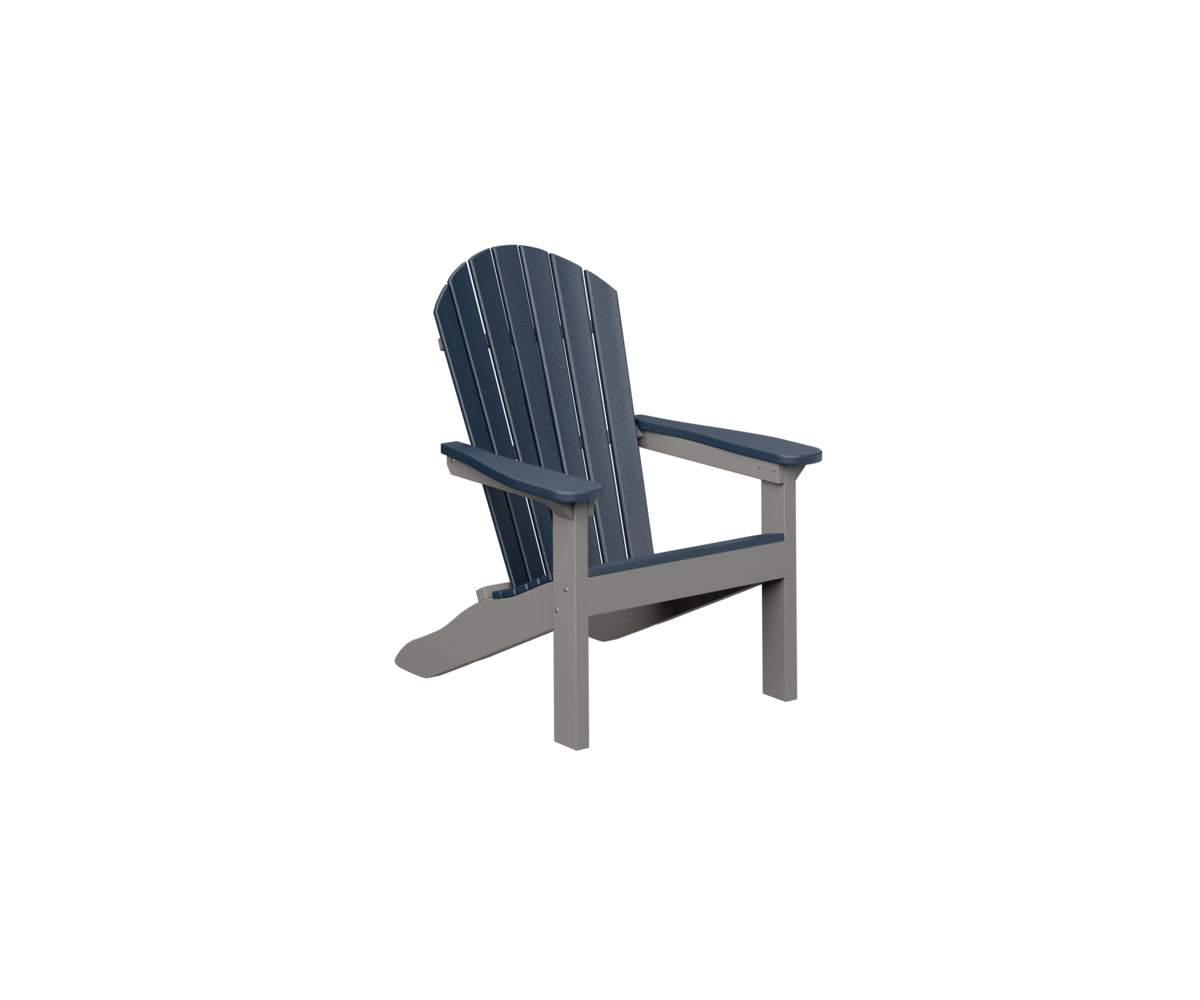 Navy Blue on Light Gray