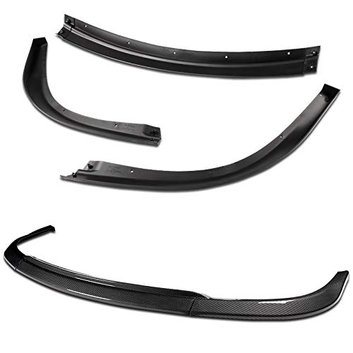3PCS Front Bumper Lip Kit for 2006-2007 Subaru WRX STI | S204-Style Splitter Trim | Carbon Look Spoiler & Air Dam Diffuser | Enhanced Protection & Aerodynamics | Perfect for Street Racing & Car Shows