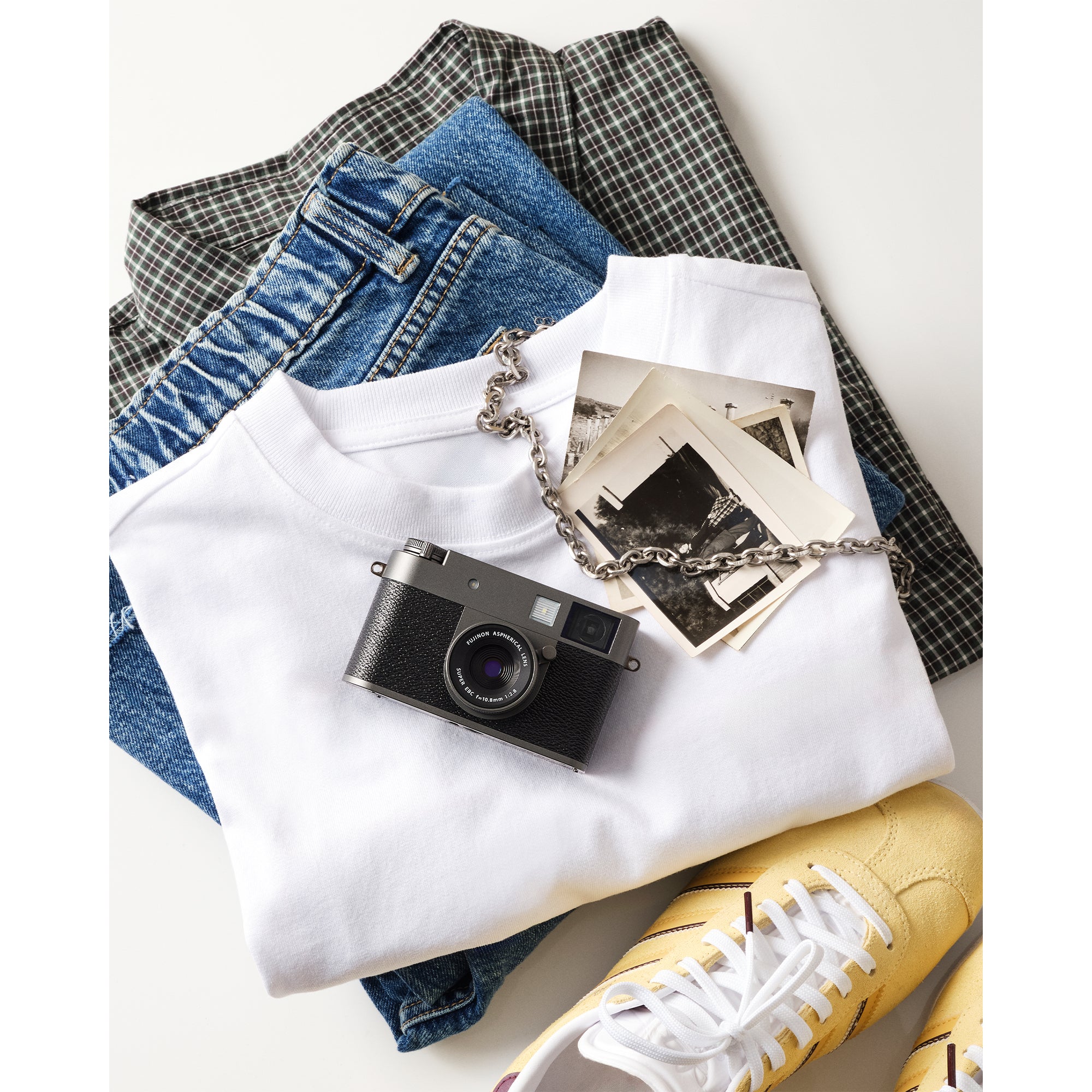 Fujifilm X Premium Compact Digital Camera - Charcoal Silver | High-Quality Travel & Street Photography Camera for Enthusiasts