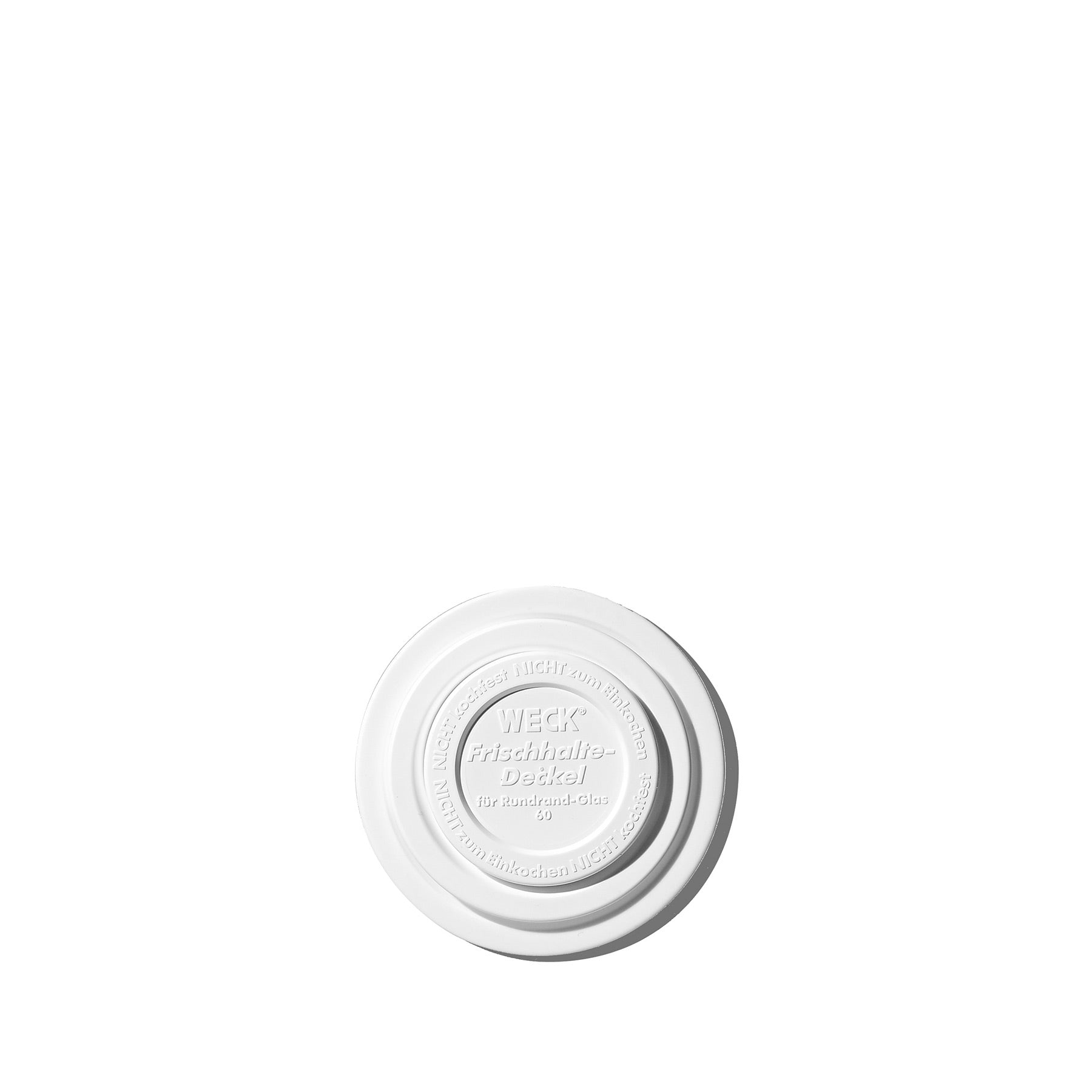 Weck Airtight Glass Jar Lids - Keep Food Fresh Longer - Perfect for Canning, Meal Prep & Pantry Storage