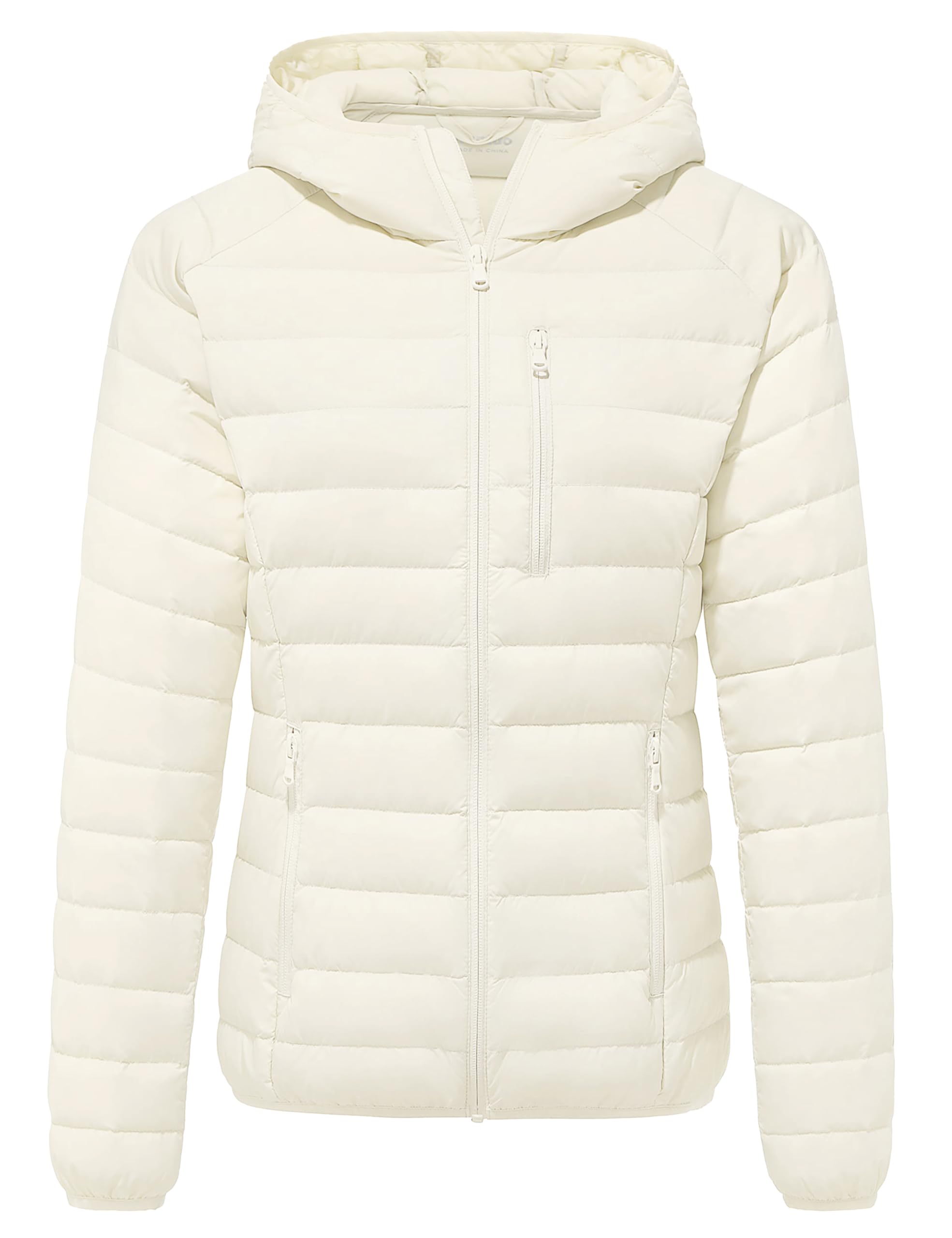 Wantdo Women's Lightweight Packable Down Jacket - Hooded Winter Puffer Coat for Outdoor Activities, Travel & Cold Weather