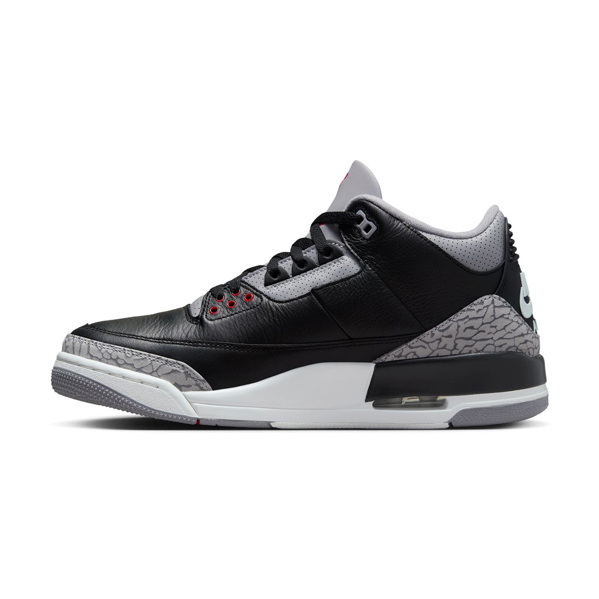 Air Jordan 3 Retro 'Black Cement' Men's Basketball Shoes - Classic Nike Sneakers for Streetwear & Casual Style | Perfect for Basketball, Gym & Everyday Wear
