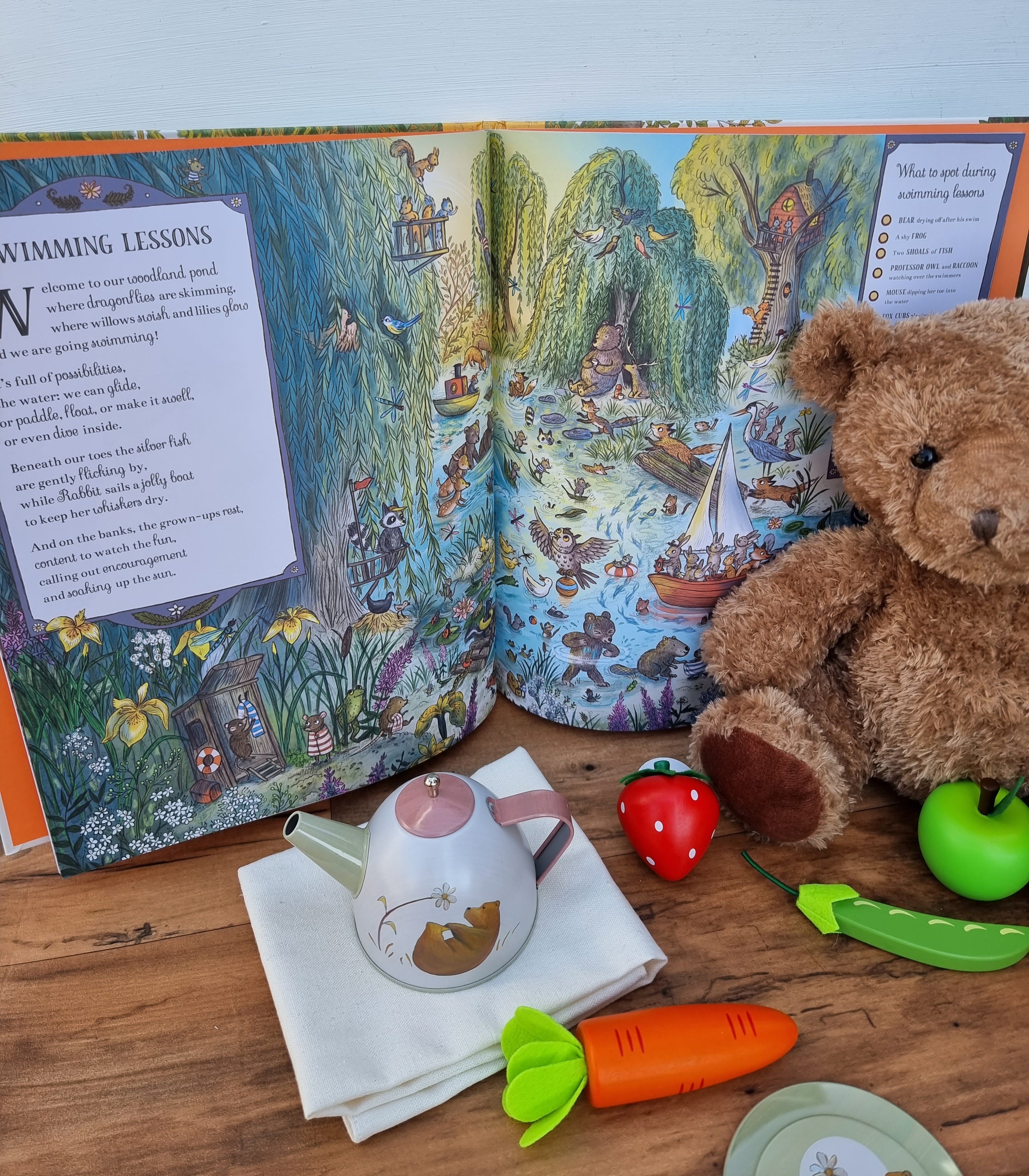If You Go Down to the Woods Today: Over 100 Things to Find - Interactive Nature Exploration Book for Kids & Outdoor Adventure Activities
