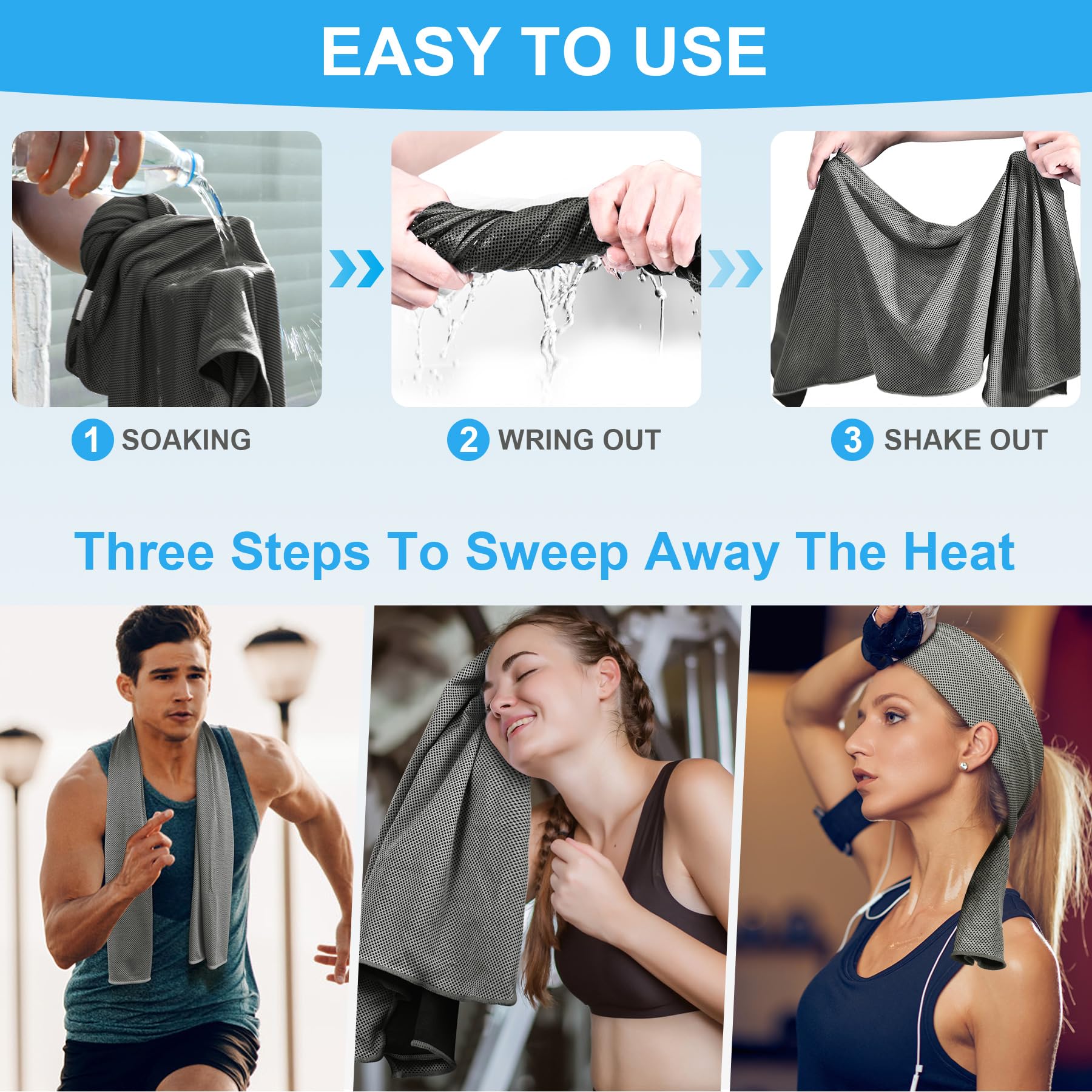 U-pick Cooling Towels Bulk (40
