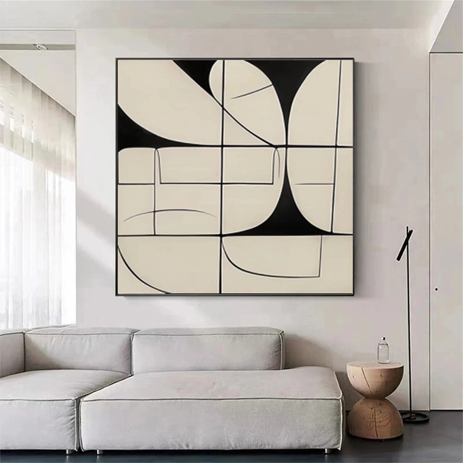 Abstract Painting #AB 278 - Modern Wall Art for Home & Office Decor | Perfect for Living Room, Bedroom, or Workspace