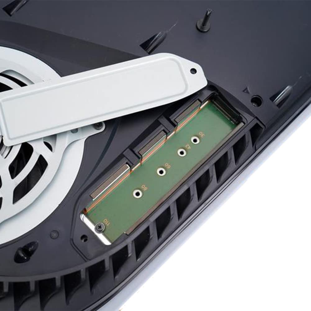 PS5 SSD Screw and Ring Replacement Kit for PlayStation 5 Console - Genuine Spare Parts for SSD Repair & Maintenance | Perfect for DIY Console Upgrades & Hardware Fixes