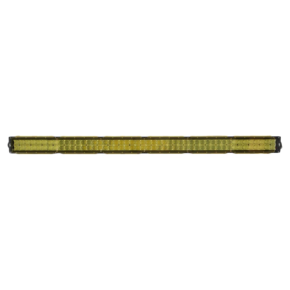 50 Pack Amber LED Light Bar Covers - Durable & Weatherproof for Trucks, ATVs, UTVs, Emergency Vehicles & Off-Road Lighting Protection