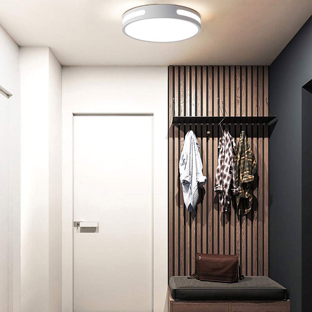 Modern LED Ceiling Lights for Hallway, Kitchen & Balcony - Warm White Light