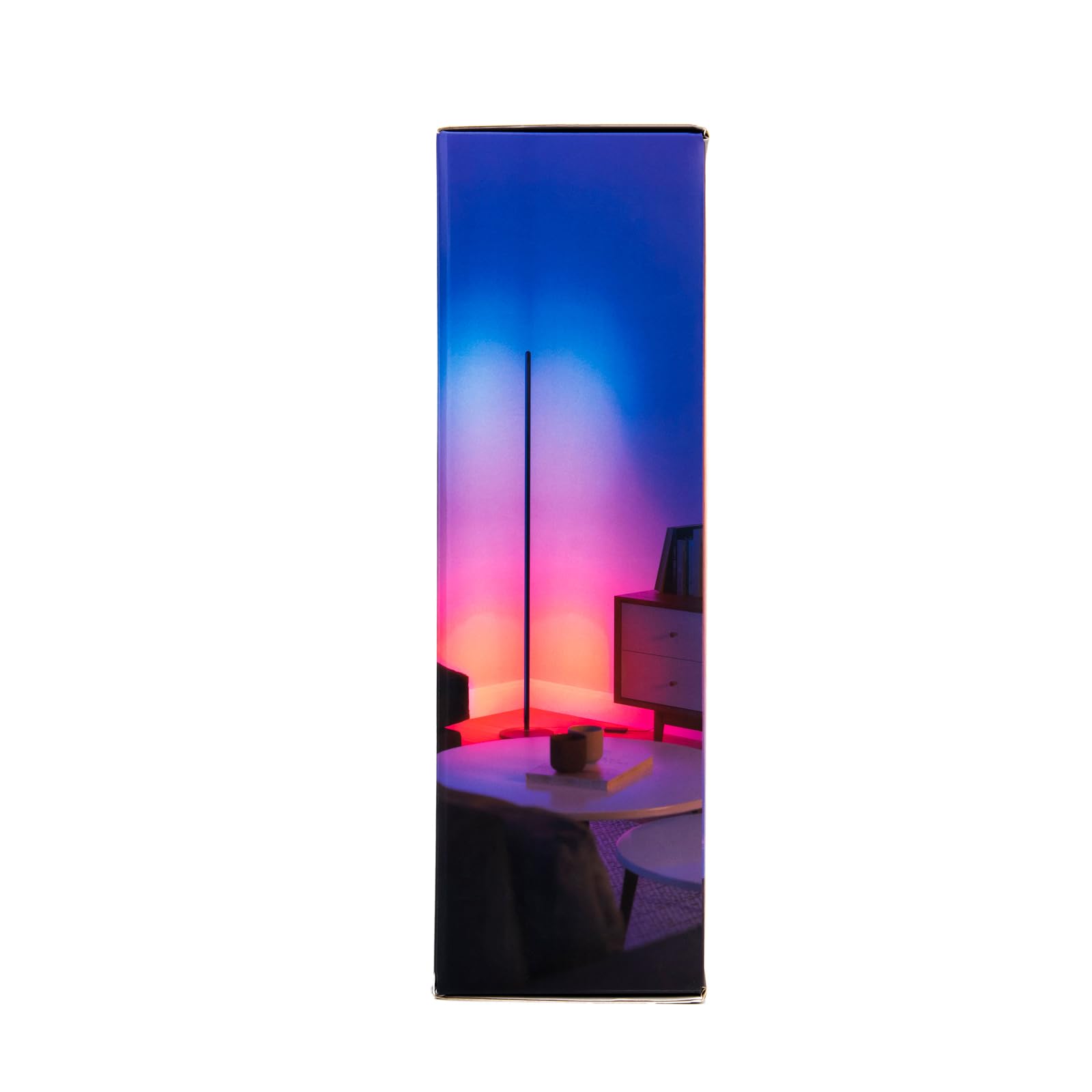 Govee RGBIC Smart LED Floor Lamp - 61 Scene Modes, Music Sync, Modern Corner Standing Lamp for Living Room & Bedroom | Mood Lighting, Home Decor, Gaming Setup