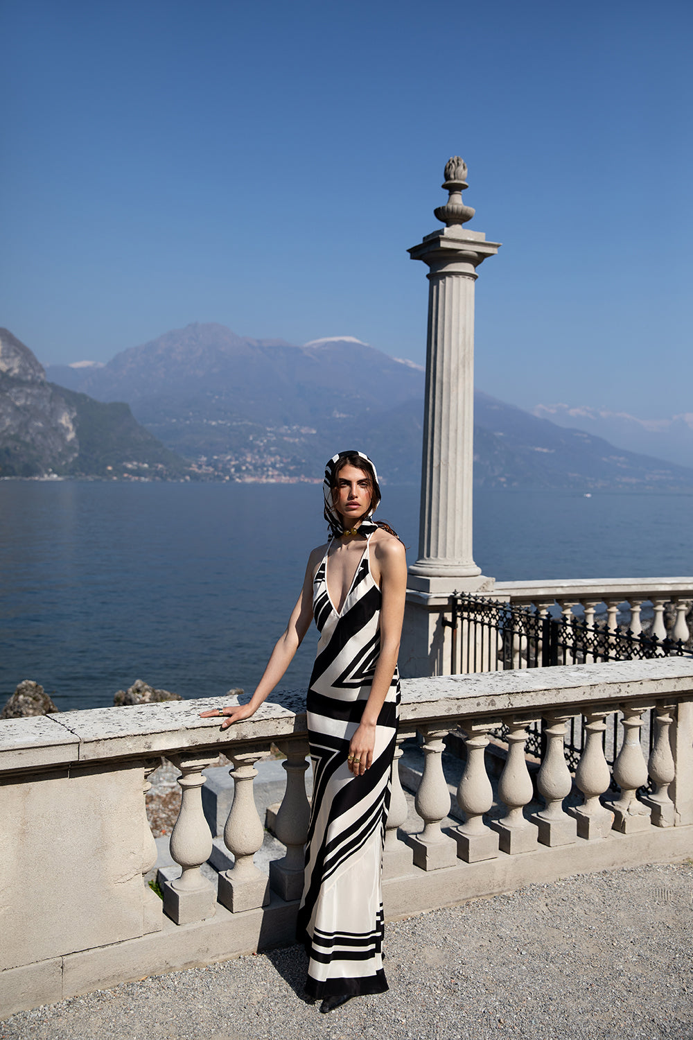 Pietra V Neck Slip Dress for Women - Elegant Satin Nightgown & Loungewear - Perfect for Date Night, Bridal Shower & Vacation