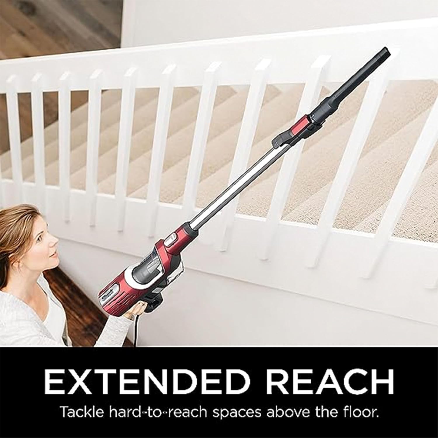 Shark Ultralight Pet Pro Corded Stick Vacuum Cleaner with PowerFins & Brushroll - Powerful Lightweight Vacuum for Pet Hair, Hard Floors & Carpets - Perfect for Bedroom, Living Room & Stair Cleaning