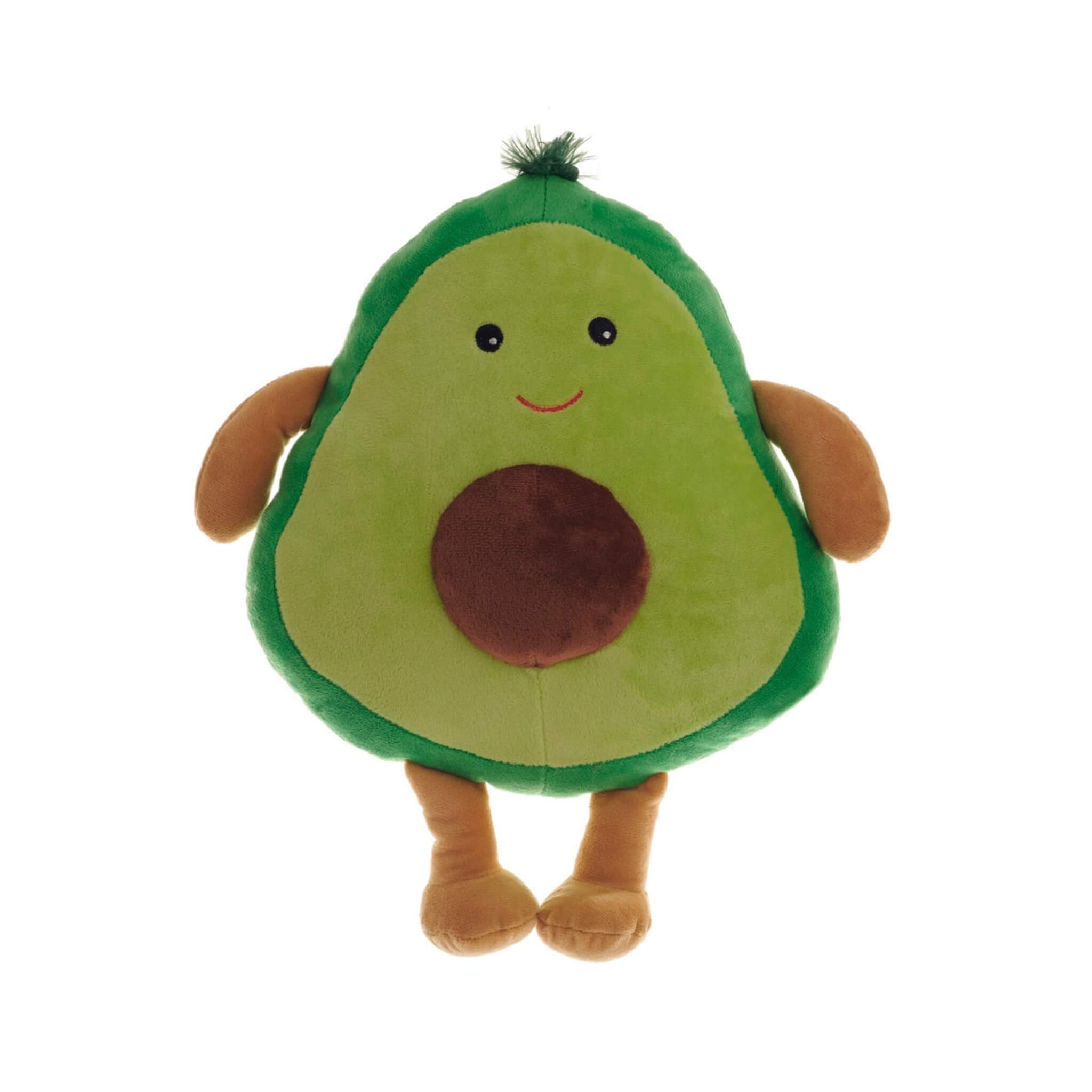 Microwavable Avocado Plush Toy - Soft & Snuggable Heatable Stuffed Animal for Warmth & Comfort | Perfect for Stress Relief, Gifts & Cozy Nights