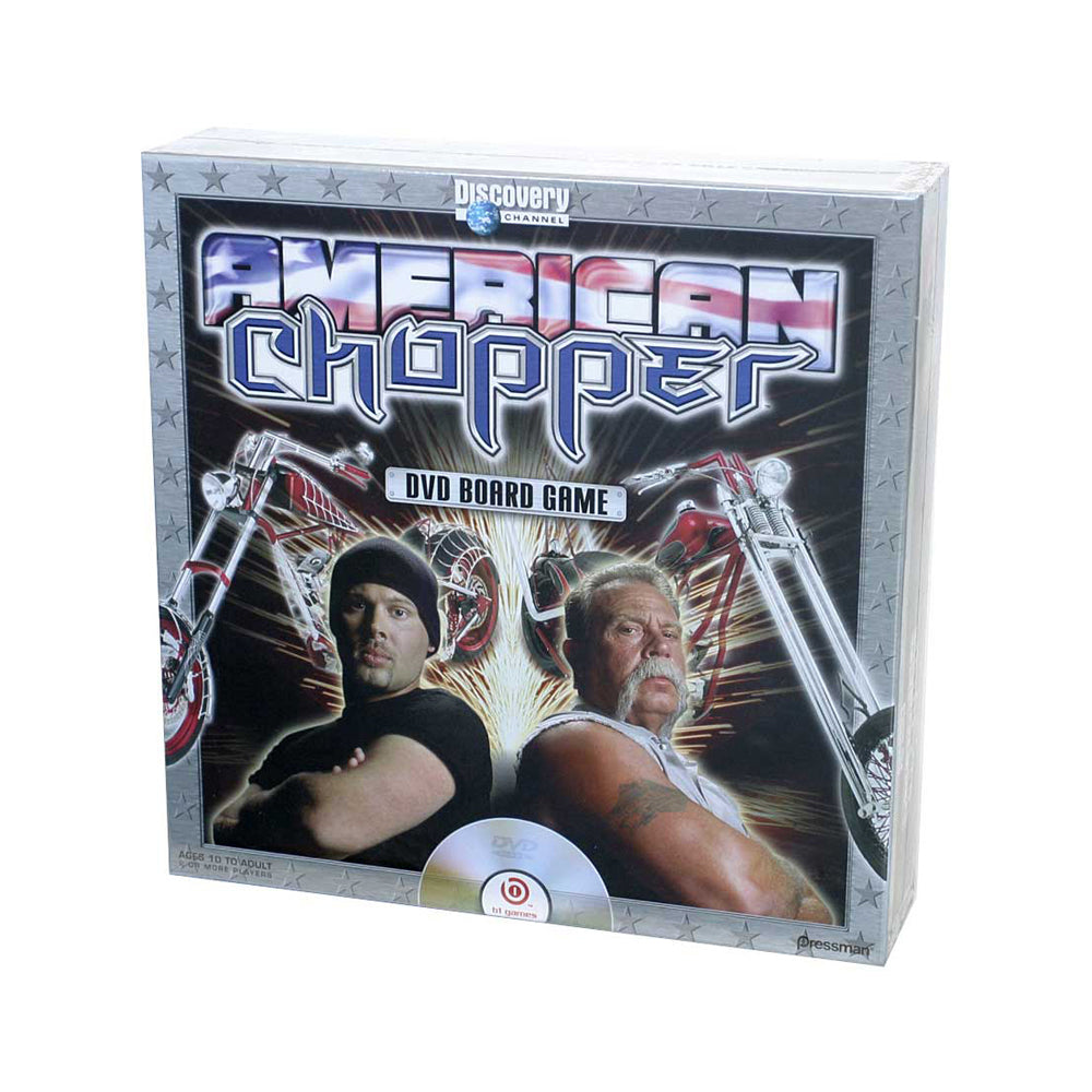 American Chopper Discovery Series DVD Board Game - Fun Family Game Night & Collector's Item for Motorcycle Fans