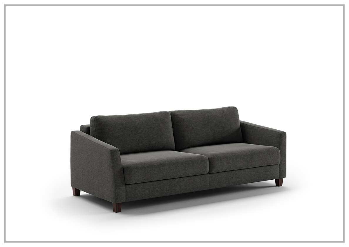 Custom Luonto Monika Fabric Sleeper Sofa - Handmade to Order | Convertible Couch Bed for Small Spaces & Guest Rooms | Perfect for Apartments, Dorms & Home Offices